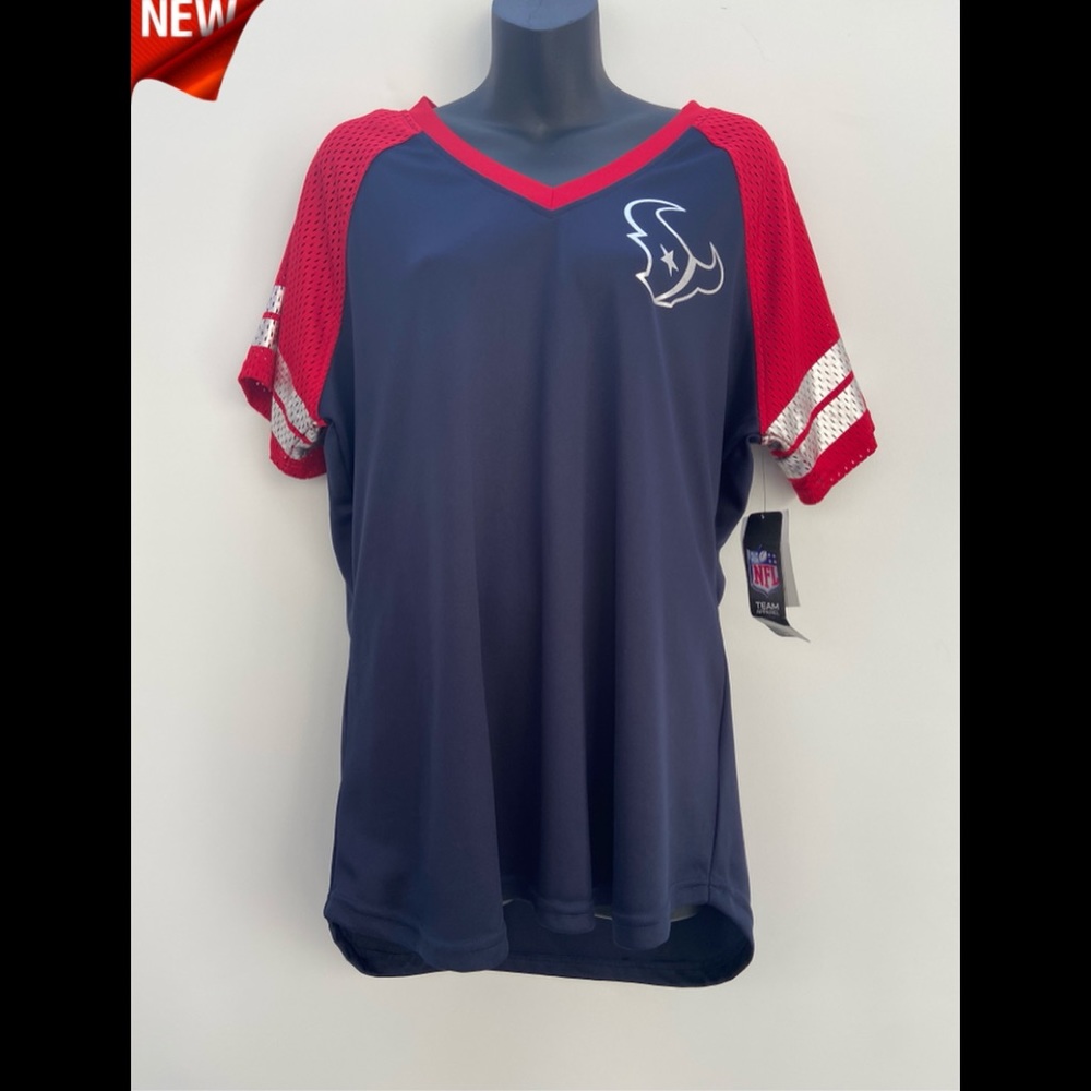 Women's Houston Texans G-III Navy Raglan T-Shirt